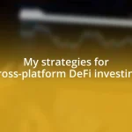 My strategies for cross-platform DeFi investing