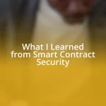 What I Learned from Smart Contract Security